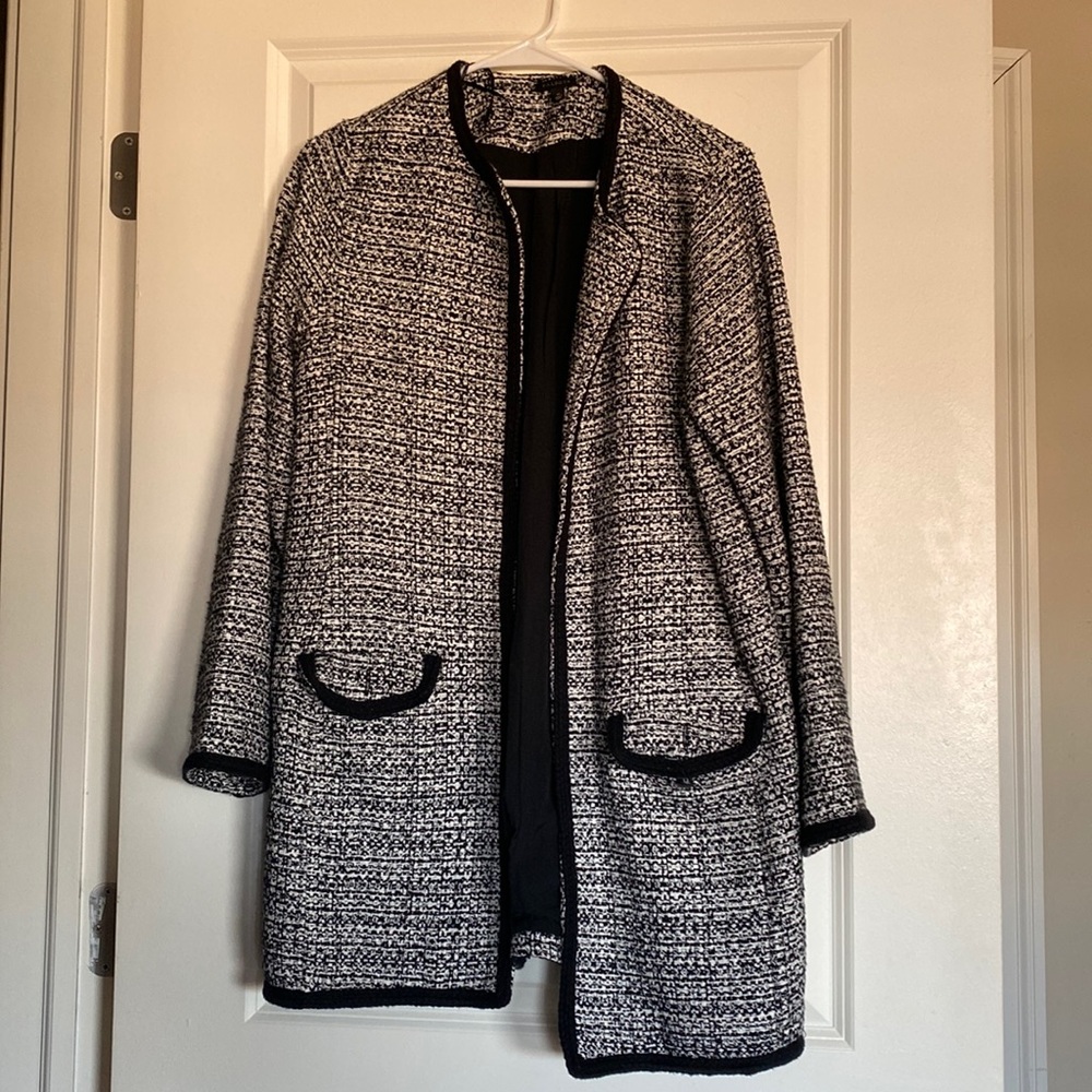 Talbots Fashion Tweed style Blazer Jacket